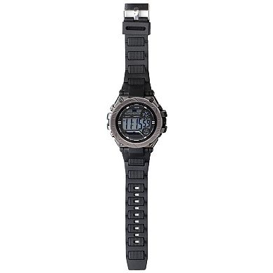 IZOD Men's Black Digital Watch with Black Silicone Strap - IZO7067KL