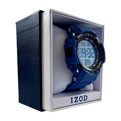 Men's IZOD Digital Watch in Blue