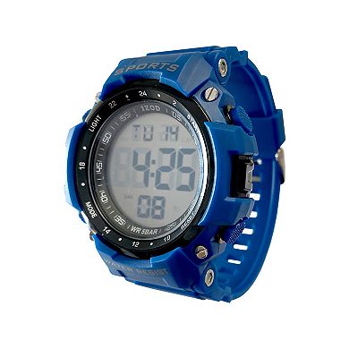 Men's IZOD Digital Watch in Blue