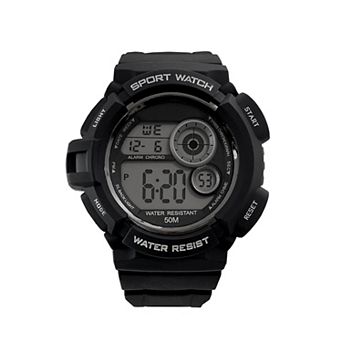 IZOD Men's Black Digital Watch - IZO7066KL