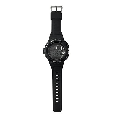 IZOD Men's 53mm Black Digital Watch - IZO7166KL