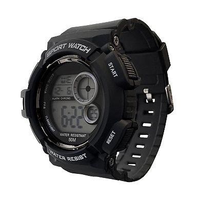 IZOD Men's Black Digital Watch - IZO7066KL