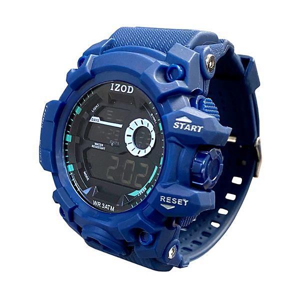 IZOD Men's Blue Digital Watch IZO7011KL