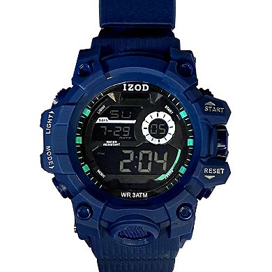 IZOD Men's Blue Digital Watch - IZO7011KL
