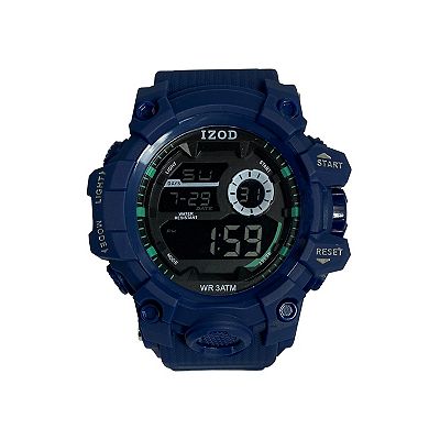 IZOD Men's Blue Digital Watch - IZO7011KL