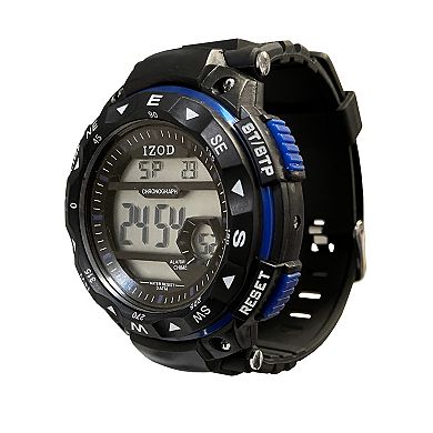 IZOD Men's Black Digital Watch - IZO7012KL