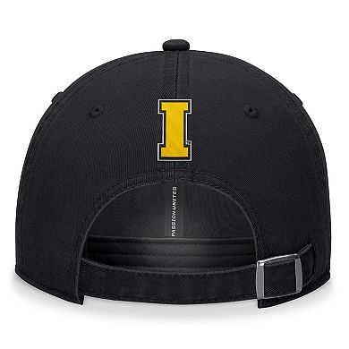 Men's Top of the World Black Iowa Hawkeyes Heritage CeeCee Adjustable Hat