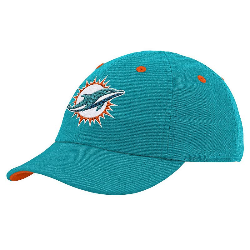 Infant Aqua Miami Dolphins Team Slouch Flex Hat, Turquoise A