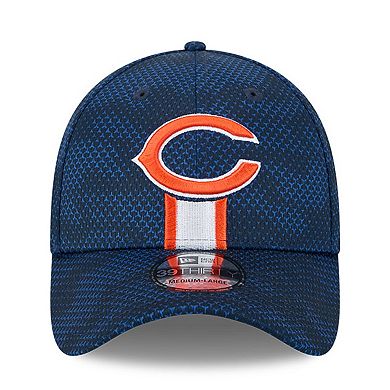 Men's New Era Navy Chicago Bears 2024 Sideline 39THIRTY Flex Hat