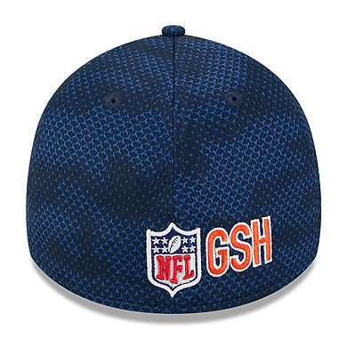 Men's New Era Navy Chicago Bears 2024 Sideline 39THIRTY Flex Hat
