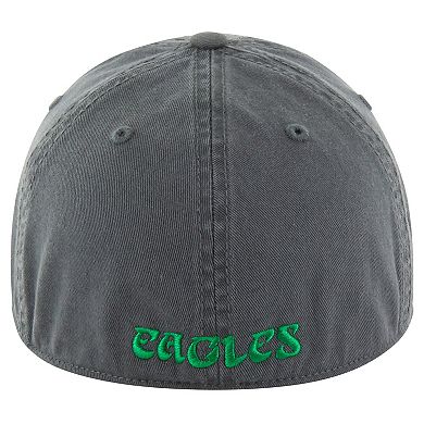 Men's '47 Charcoal Philadelphia Eagles Classic Franchise Legacy Fitted Hat