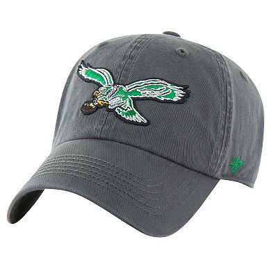 Men's '47 Charcoal Philadelphia Eagles Classic Franchise Legacy Fitted Hat