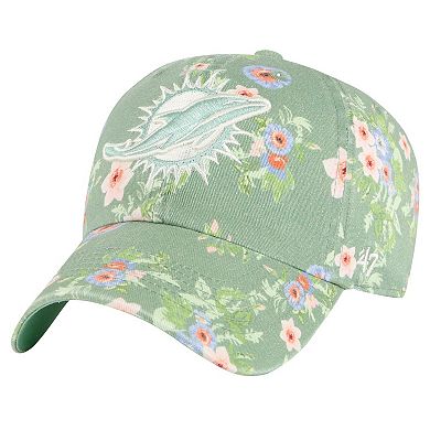 Women's '47 Green Miami Dolphins Meadow Garden Clean Up Adjustable Hat