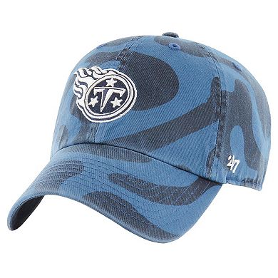 Women's '47 Navy Tennessee Titans Freeform Clean Up Adjustable Hat