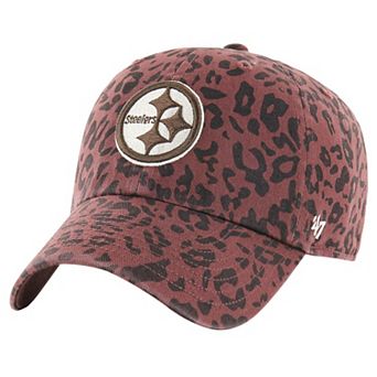 Women's '47 Brown Pittsburgh Steelers Tawny Clean Up Adjustable Hat