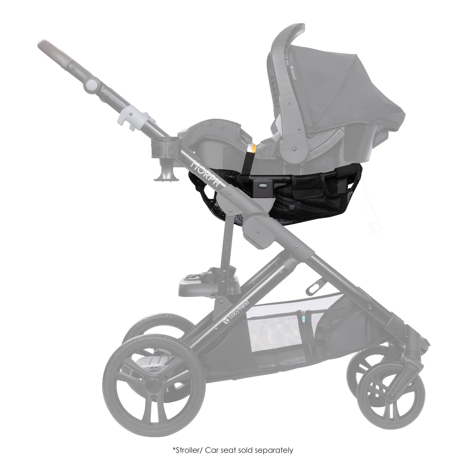 Baby Trend Morph Single to Double Stroller Infant Car Seat Adapter