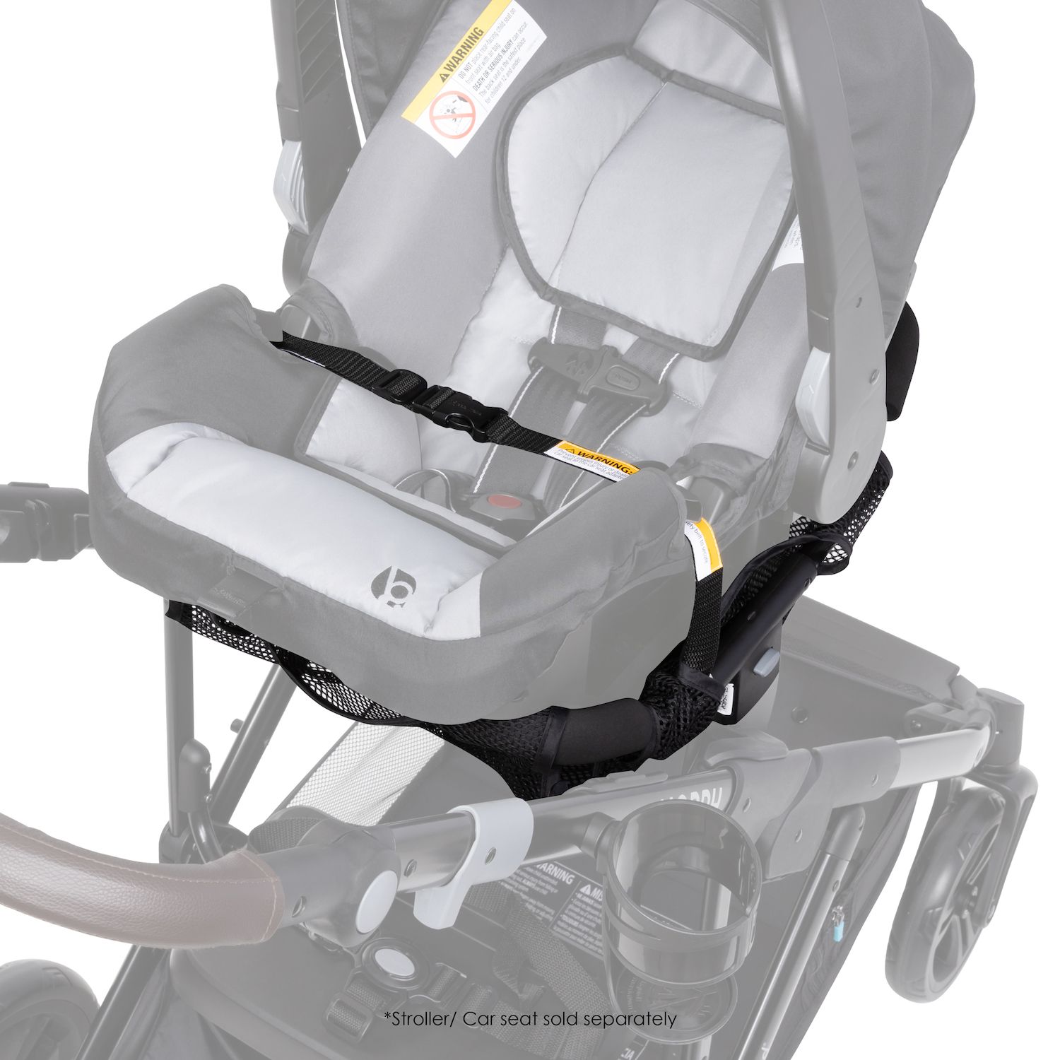 Baby Trend Morph Single to Double Stroller Infant Car Seat Adapter