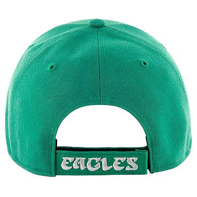 Men's '47 Kelly Green Philadelphia Eagles MVP Adjustable Hat