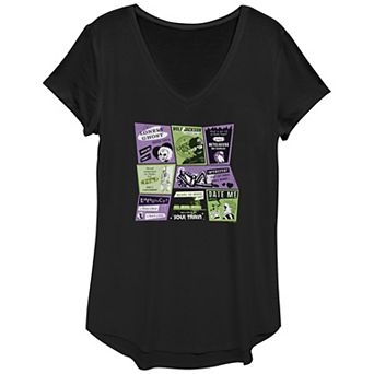 Women's Beetlejuice 2 Classified Ads Graphic Tee
