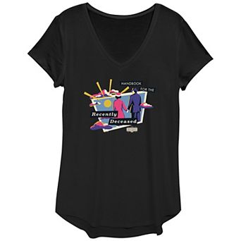 Women's Beetlejuice 2 Handbook For The Recently Deceased Graphic Tee