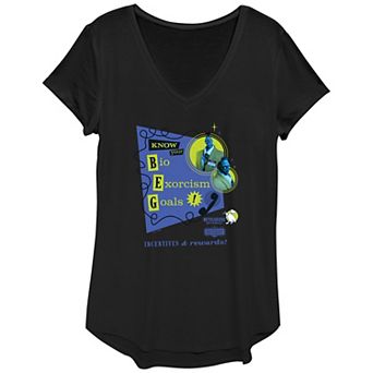 Women's Beetlejuice 2 Bob And Dave Bio Exorcism Goals Graphic Tee