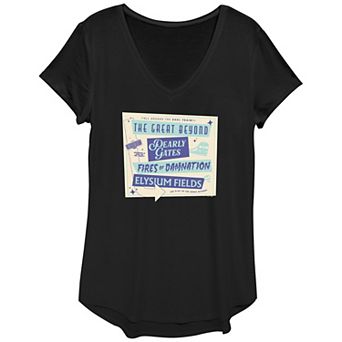 Women's Beetlejuice 2 The Great Beyond Pearly Gates Graphic Tee