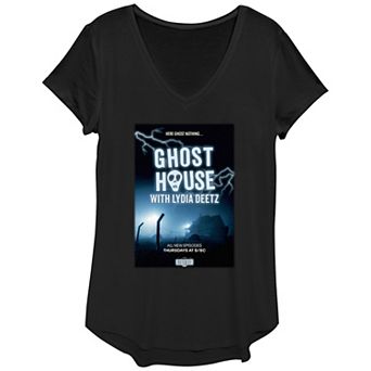 Women's Beetlejuice 2 Ghost House All New Episodes Graphic Tee