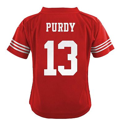 Preschool Nike Brock Purdy Scarlet San Francisco 49ers Player Game Jersey