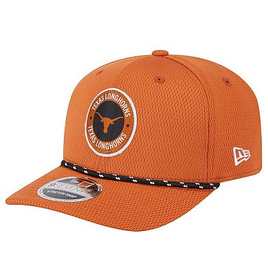 Men's New Era Texas Orange Texas Longhorns COOLERA 9SEVENTY Rope Stretch-Snap Hat