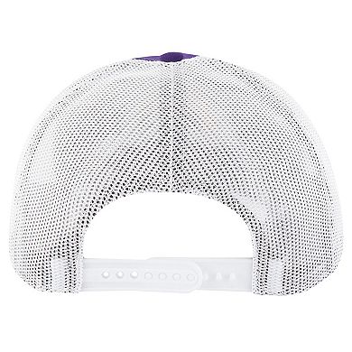 Men's '47 Purple/White Minnesota Vikings Team Unstructured Trucker Adjustable Hat
