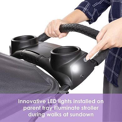 Baby Trend Expedition® Zero Flat Jogger with LED Lights
