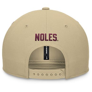 Men's Nike Gold Florida State Seminoles Primetime Pro Snapback Hat