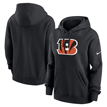 Women's Nike Black Cincinnati Bengals Club Fleece Pullover Hoodie