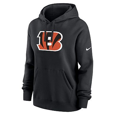 Women's Nike Black Cincinnati Bengals Club Fleece Pullover Hoodie
