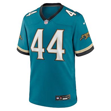 Men's Nike Travon Walker Teal Jacksonville Jaguars Prowler Throwback Player Game Jersey