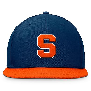 Men's Top of the World Navy Syracuse Orange Fundamental Snapback Hat
