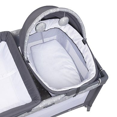 Baby Trend Nursery Den Playard with Snooze Pod & Flip Over Changer
