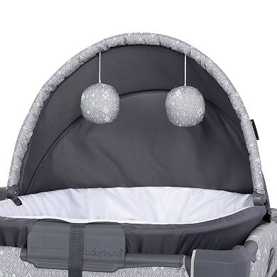 Baby Trend Nursery Den Playard with Snooze Pod & Flip Over Changer