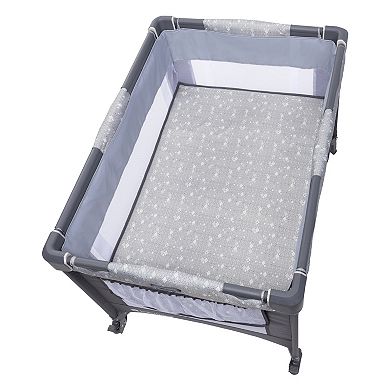 Baby Trend Nursery Den Playard with Snooze Pod & Flip Over Changer