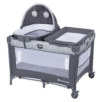 Baby Trend Nursery Den Playard with Snooze Pod & Flip Over Changer