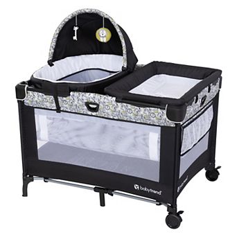 Baby Trend Nursery Den Playard with Snooze Pod & Flip Over Changer