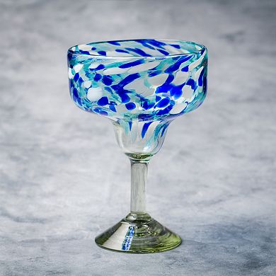 10 Strawberry Street 6-Piece Bahia Margarita Glass Set