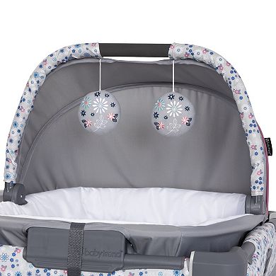 Baby Trend Nursery Den Playard with Rocking Cradle