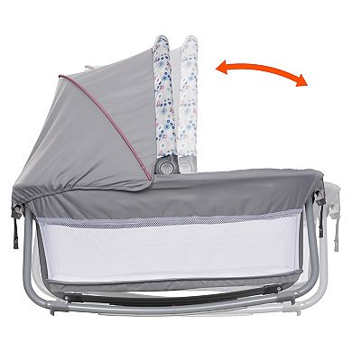 Baby Trend Nursery Den Playard with Rocking Cradle