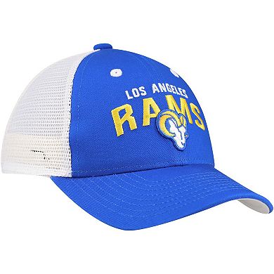 Preschool Royal Los Angeles Rams Core Lockup Trucker Adjustable hat