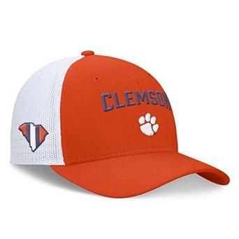 Men's Nike Orange/White Clemson Tigers Primetime Rise City Trucker Adjustable Hat