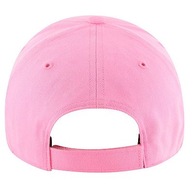 Girls Youth '47 Pink New York Jets Rose MVP Adjustable Hat