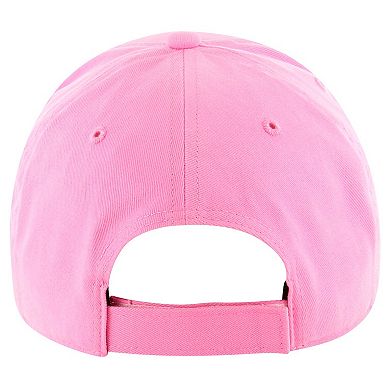 Girls Youth '47 Pink Minnesota Vikings Rose MVP Adjustable Hat
