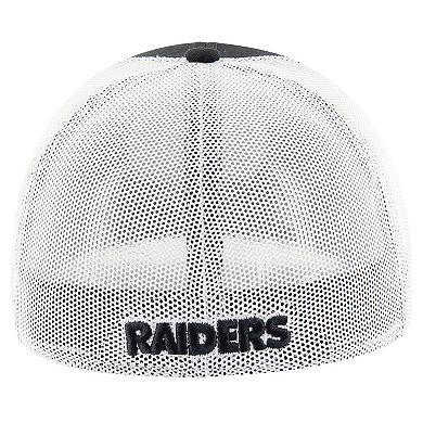 Men's '47 Black Las Vegas Raiders Disclose Trophy Stretch Fit Hat
