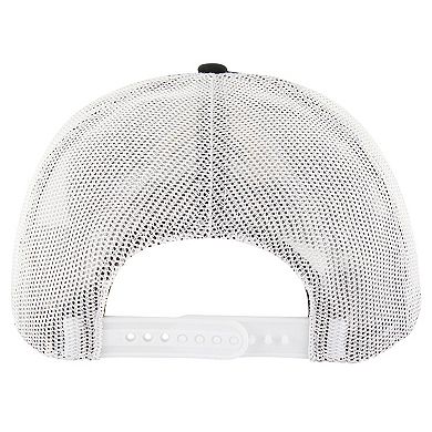 Youth '47 Black/White Kansas City Chiefs Trucker Adjustable Hat